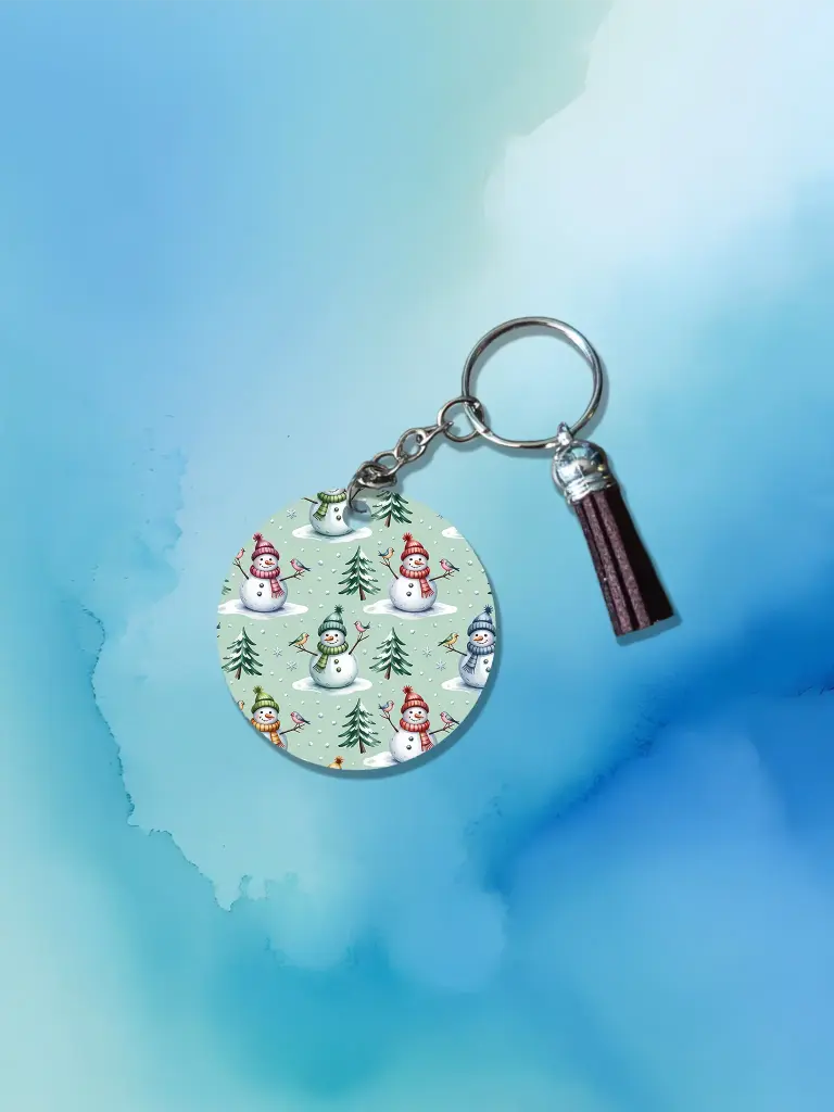 Porte clé bonhomme de neige