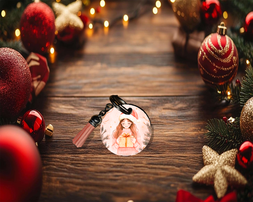 Porte clé Joie de noël