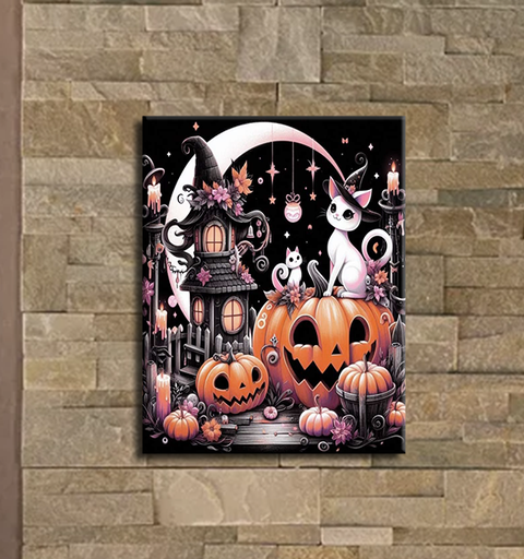 Paysage d'halloween