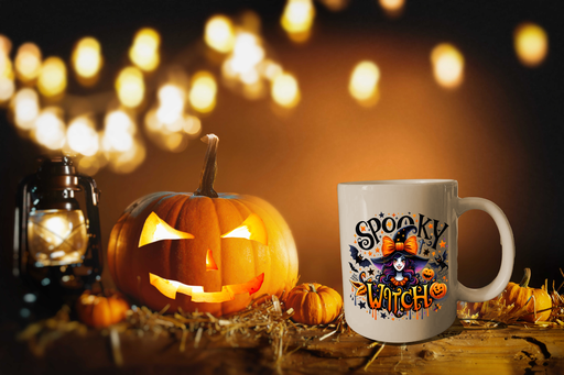 Mug Sorcière attachante d'halloween