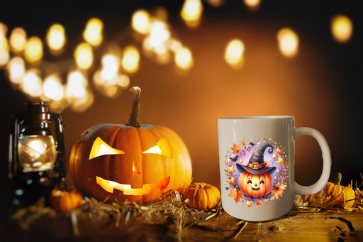 Mug Citrouille adorable d'halloween