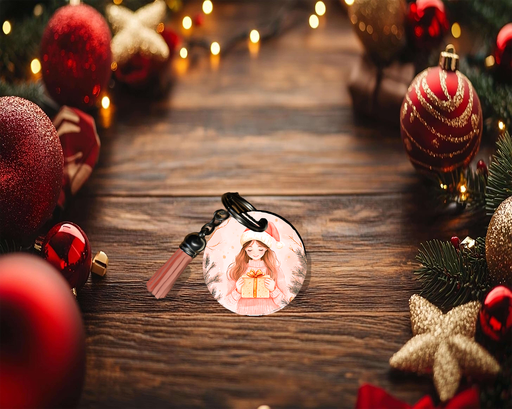 Porte clé Joie de noël